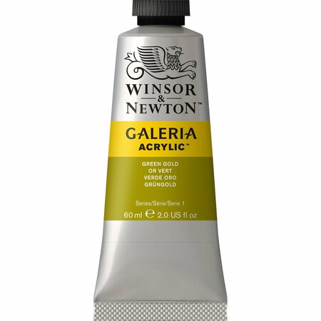 REEVES GRN GOLD -GALERIA ACRYLCS 60ML GAC2120-294